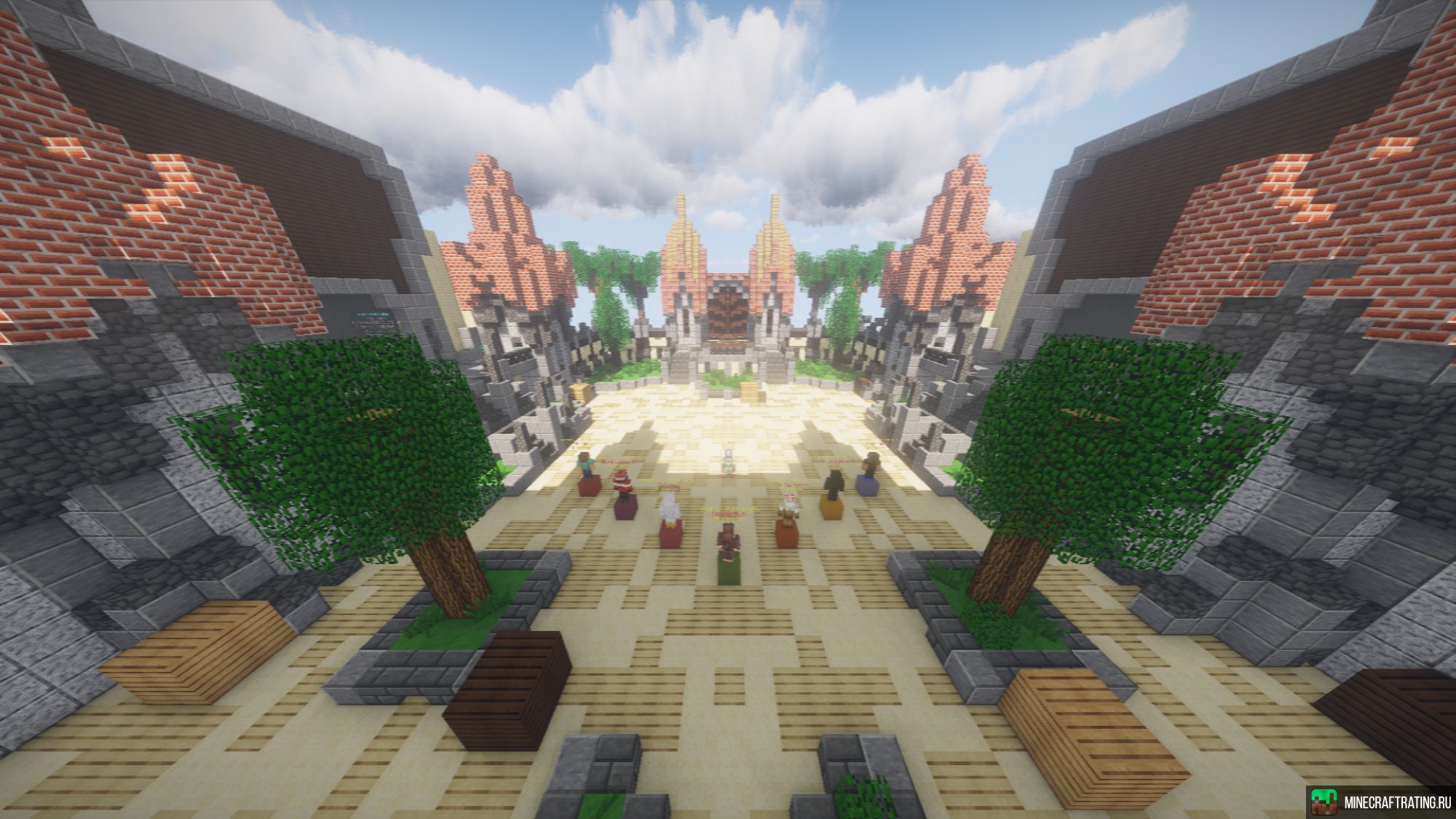 Скриншот ⭐ TARGIX 1.8-1.19.3 ⭐ Выживание и Мини-игры ⚔️ сервер Майнкрафт