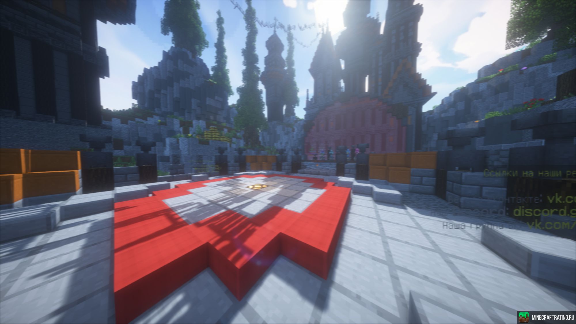 Скриншот ⭐ TARGIX 1.8-1.19.3 ⭐ Выживание и Мини-игры ⚔️ сервер Майнкрафт