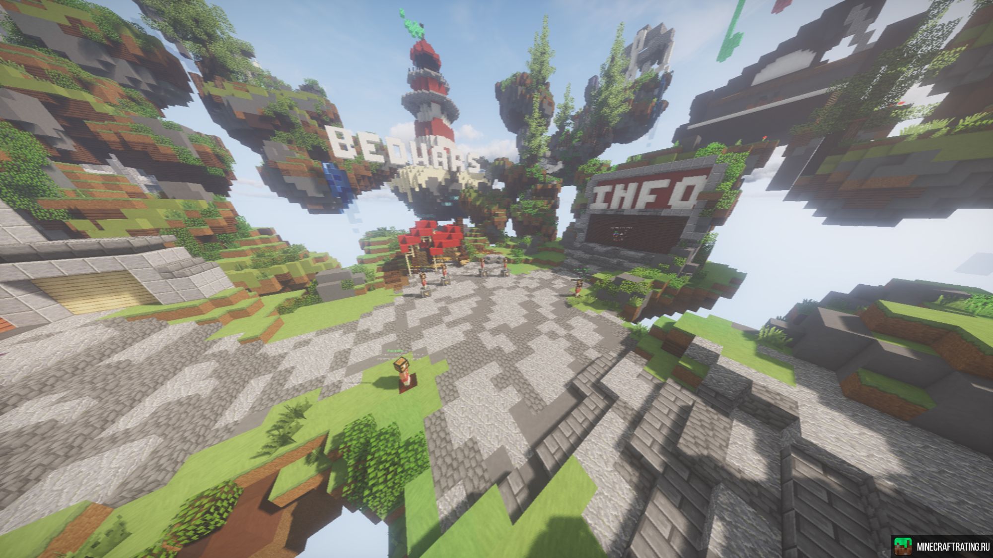 Скриншот ⭐ TARGIX 1.8-1.19.3 ⭐ Выживание и Мини-игры ⚔️ сервер Майнкрафт