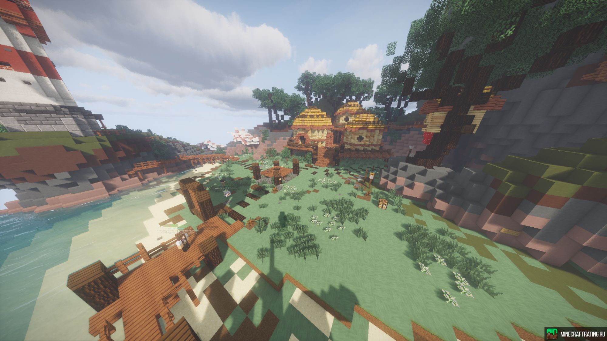 Скриншот ⭐ TARGIX 1.8-1.19.3 ⭐ Выживание и Мини-игры ⚔️ сервер Майнкрафт