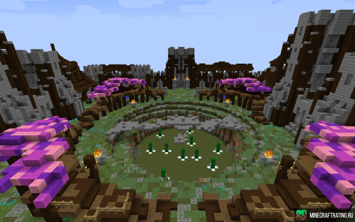 Скриншот MCLEGACY сервер Майнкрафт