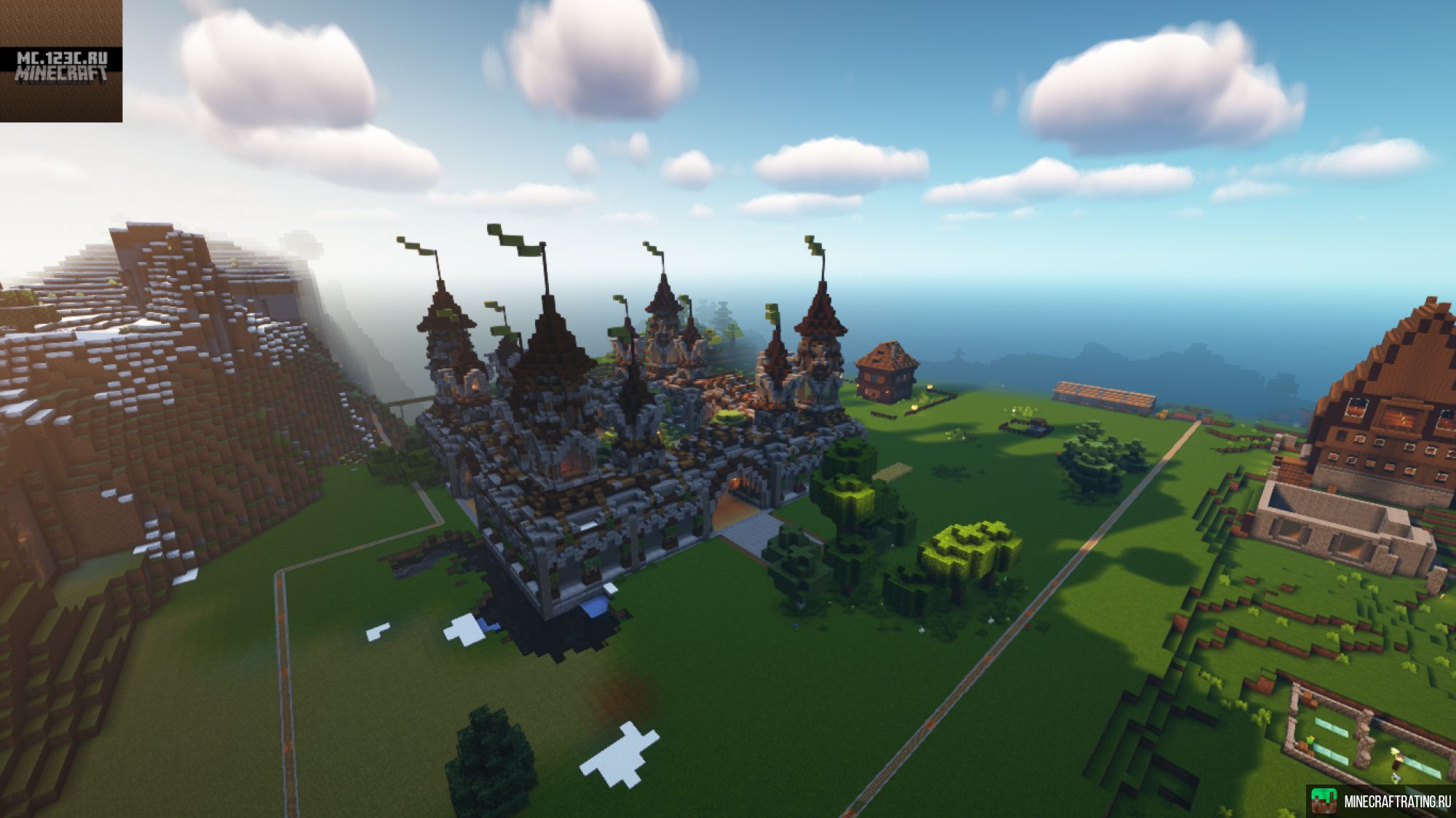 Скриншот mc.123c.ru сервер Майнкрафт