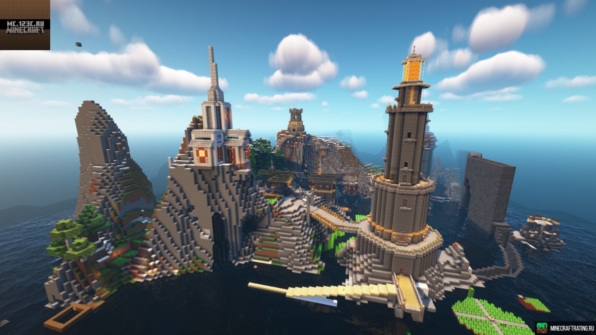 Скриншот mc.123c.ru сервер Майнкрафт