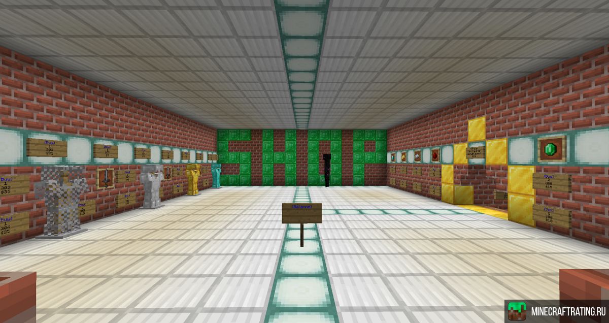 Скриншот УКРАЇНСЬКИЙ сервер ГаммерКрафт! сервер Майнкрафт