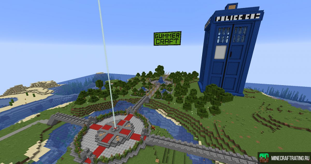 Скриншот УКРАЇНСЬКИЙ сервер ГаммерКрафт! сервер Майнкрафт