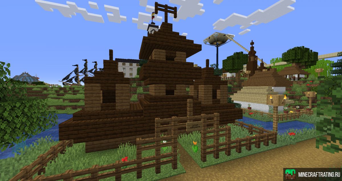 Скриншот УКРАЇНСЬКИЙ сервер ГаммерКрафт! сервер Майнкрафт