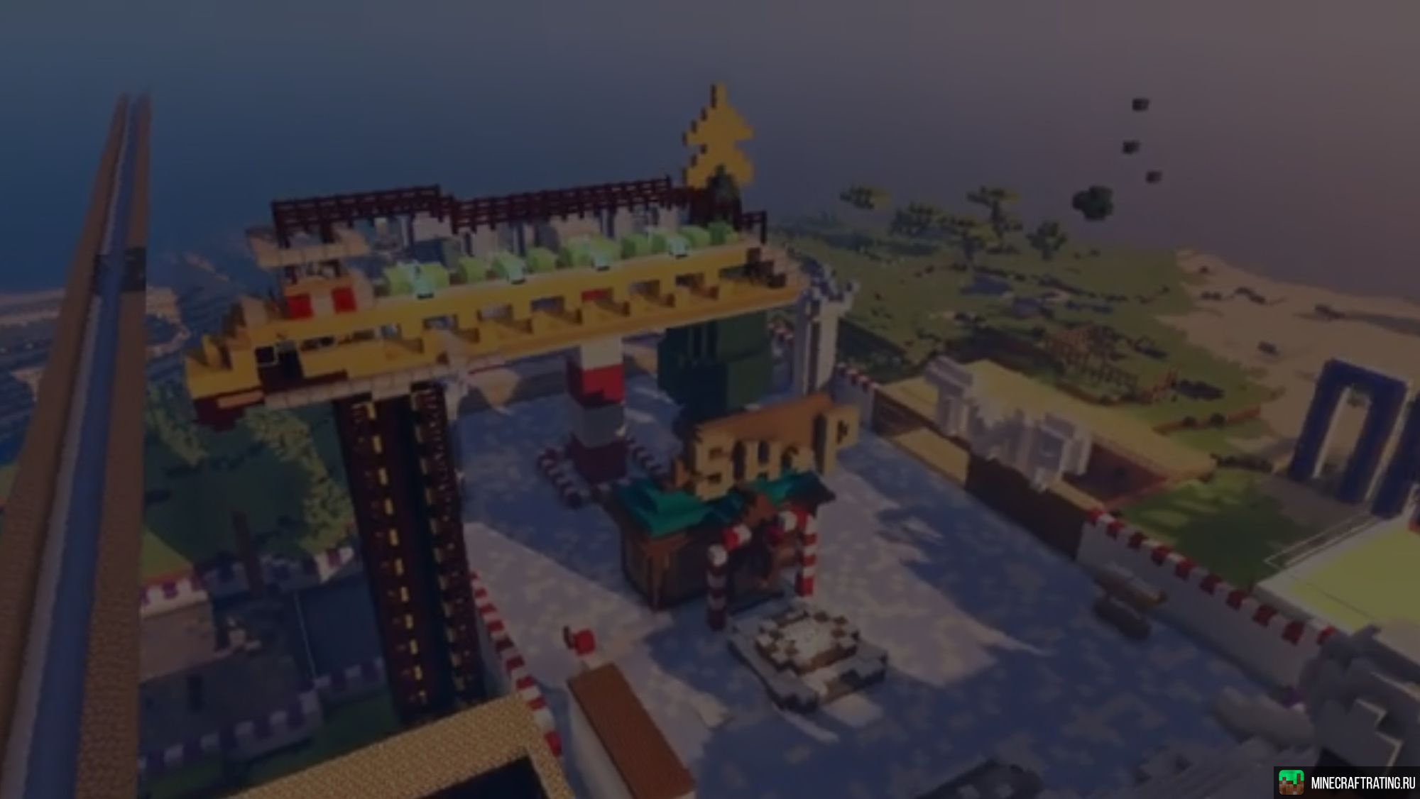 Скриншот VServer сервер Майнкрафт