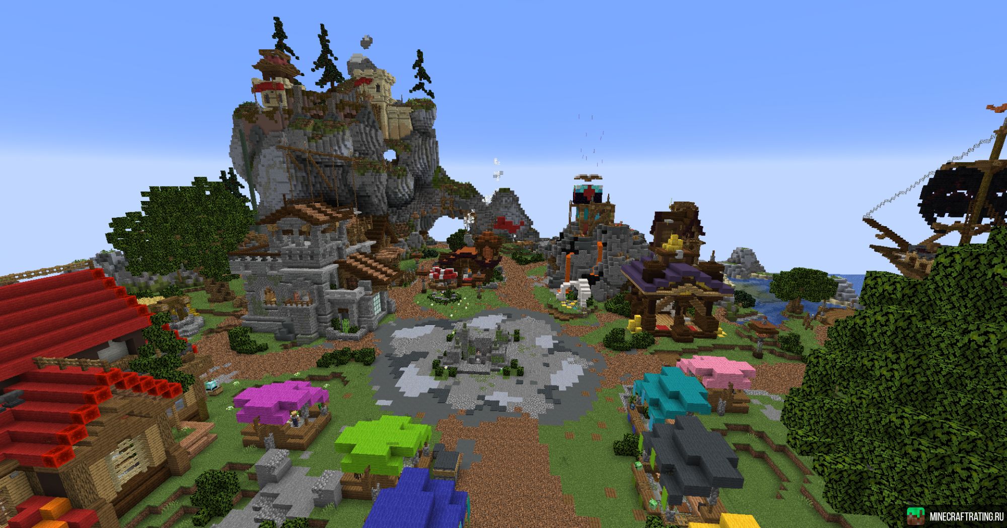 Скриншот ActivMine сервер Майнкрафт