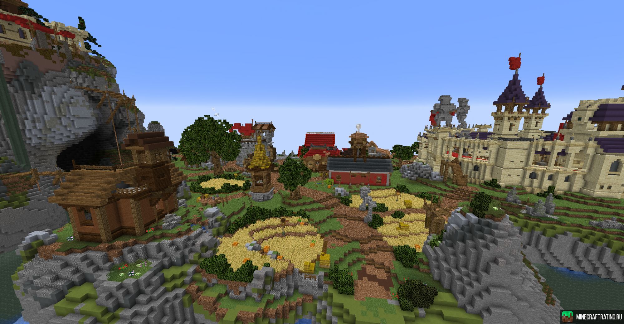 Скриншот ActivMine сервер Майнкрафт