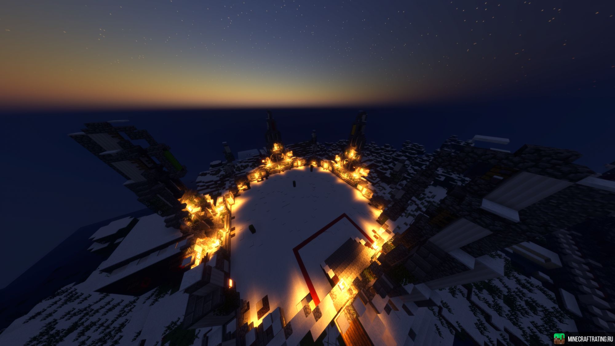 Скриншот HakenWorld сервер Майнкрафт