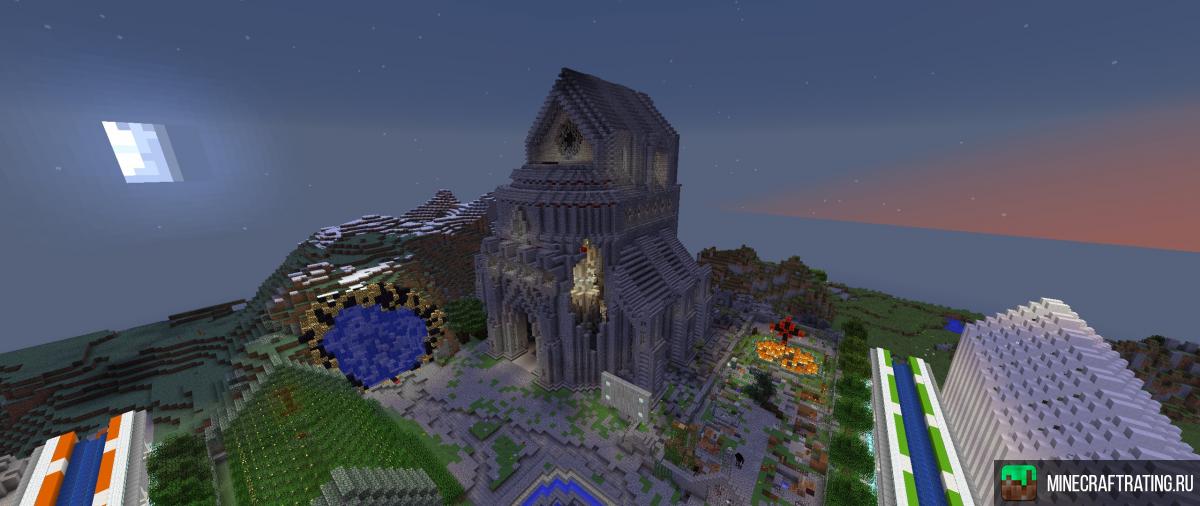 Скриншот Работаем с 2014 г. без вайпов, заход 1.12-1.21.10 сервер Майнкрафт