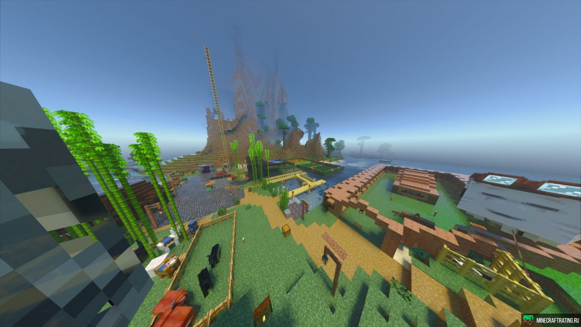 Скриншот POLIS - Ванильный сервер без доната и приватов сервер Майнкрафт