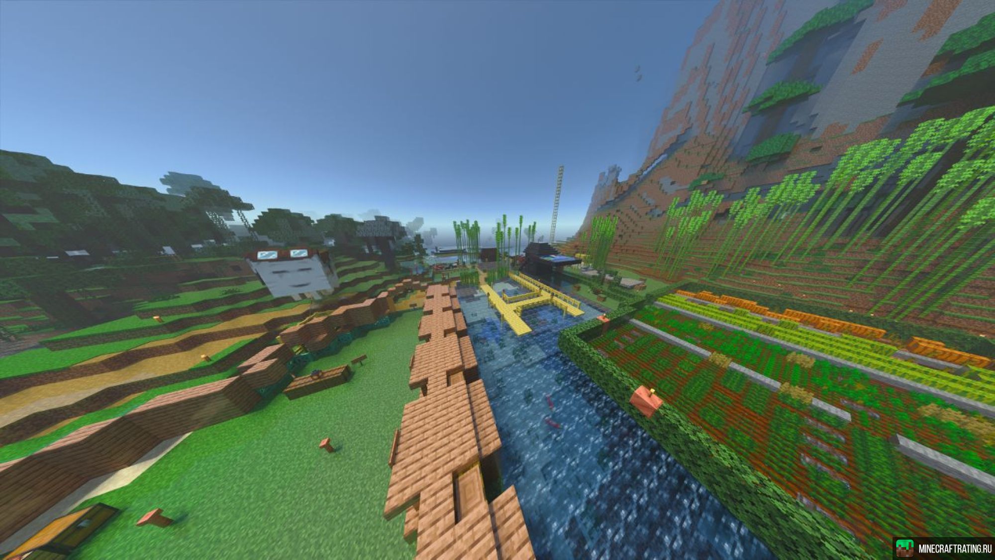 Скриншот POLIS - Ванильный сервер без доната и приватов сервер Майнкрафт