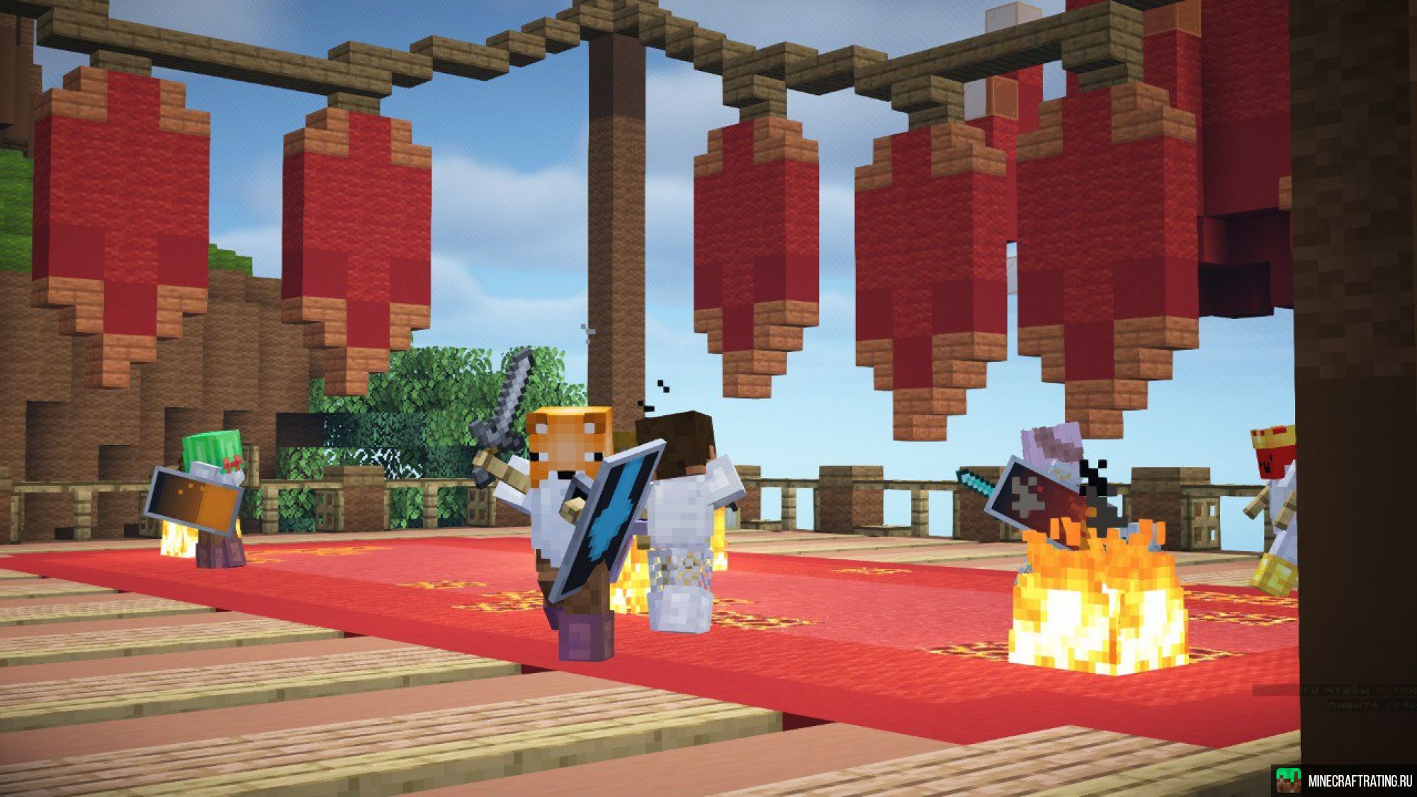 Скриншот ▶️▶️ВЫЖИВАНИЕ⭐МИНИ-ИГРЫ⭐МАШИНЫ▶️▶️ сервер Майнкрафт