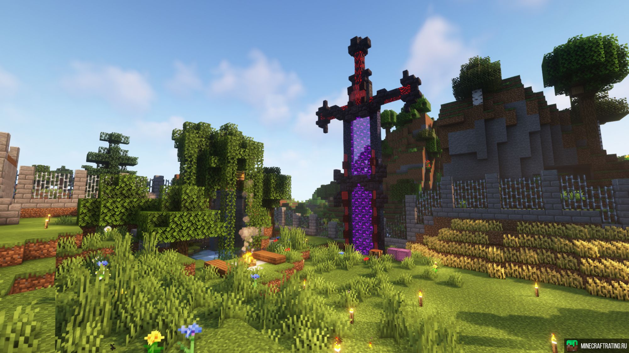 Скриншот AnyCraft сервер Майнкрафт