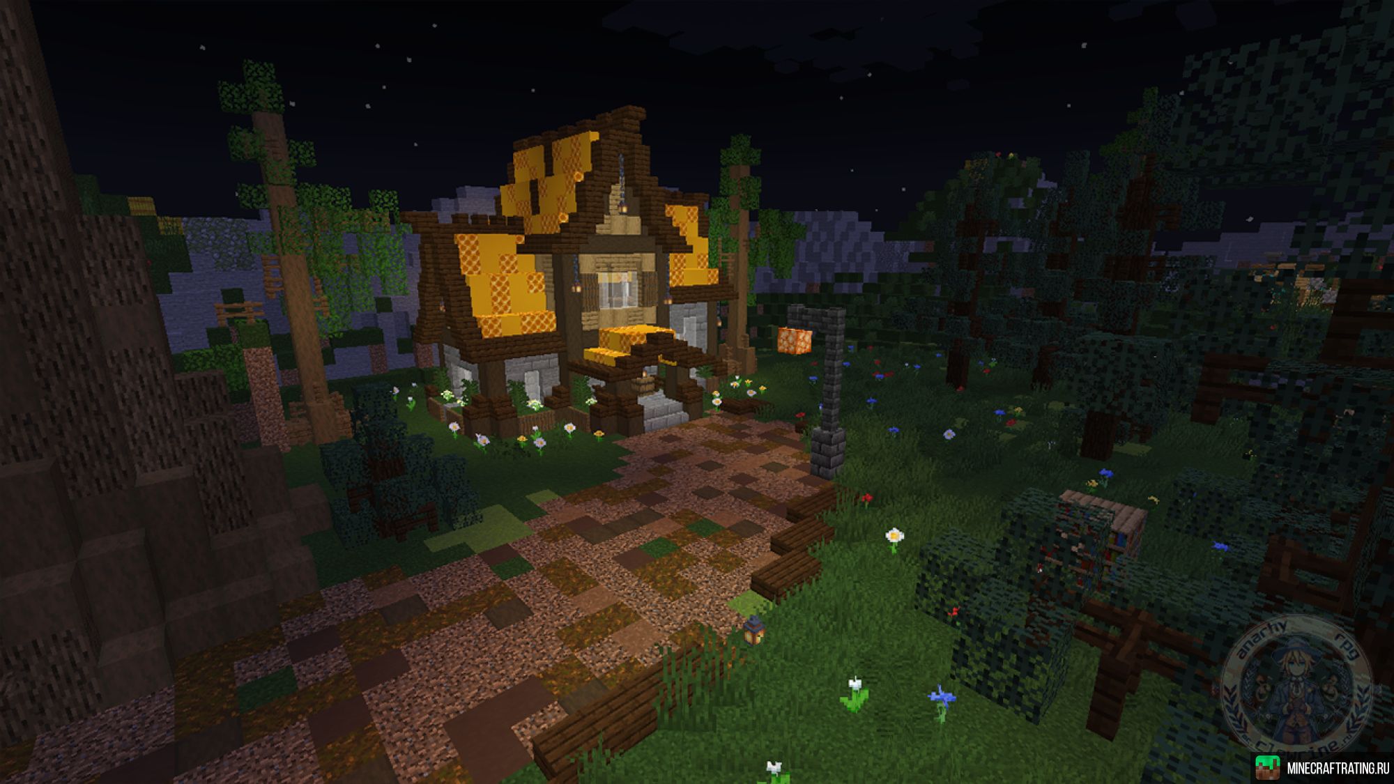 Скриншот ClewRine сервер Майнкрафт