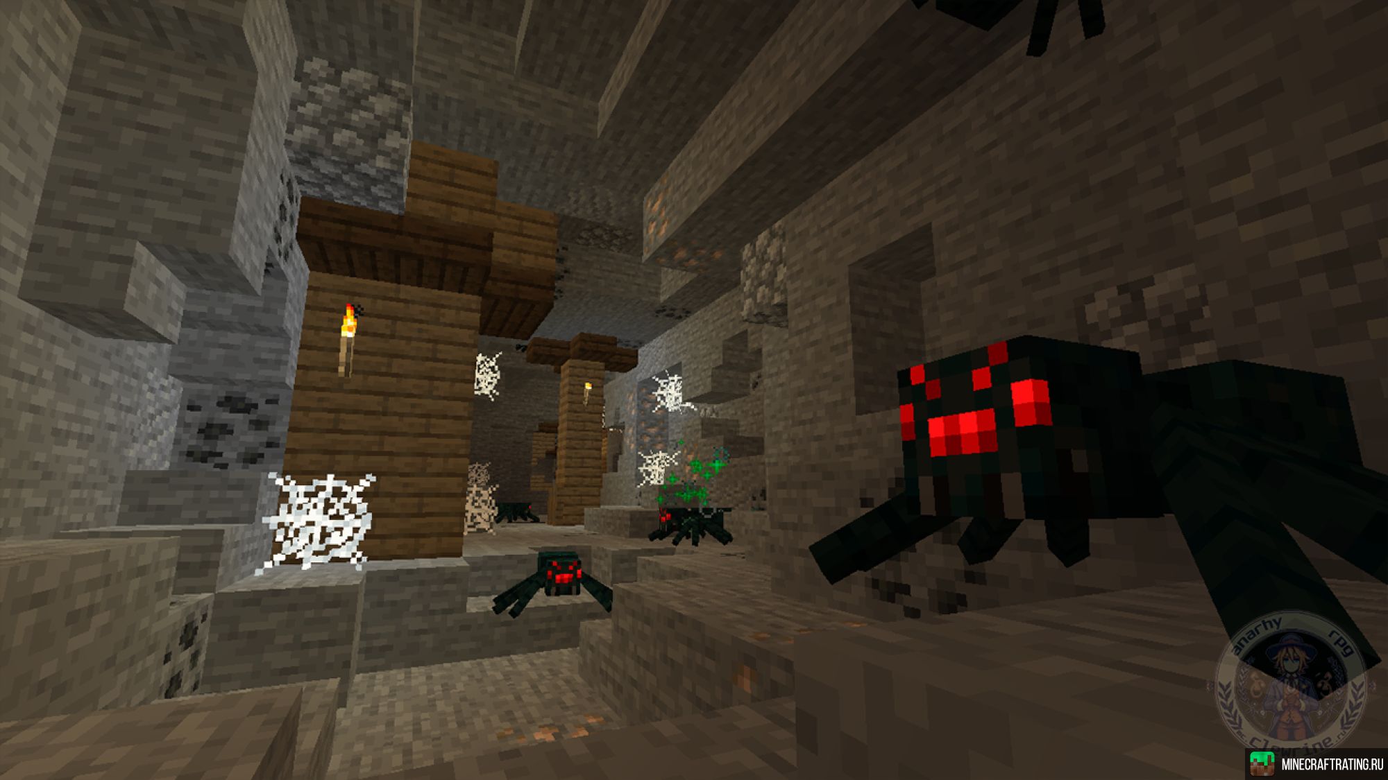 Скриншот ClewRine сервер Майнкрафт