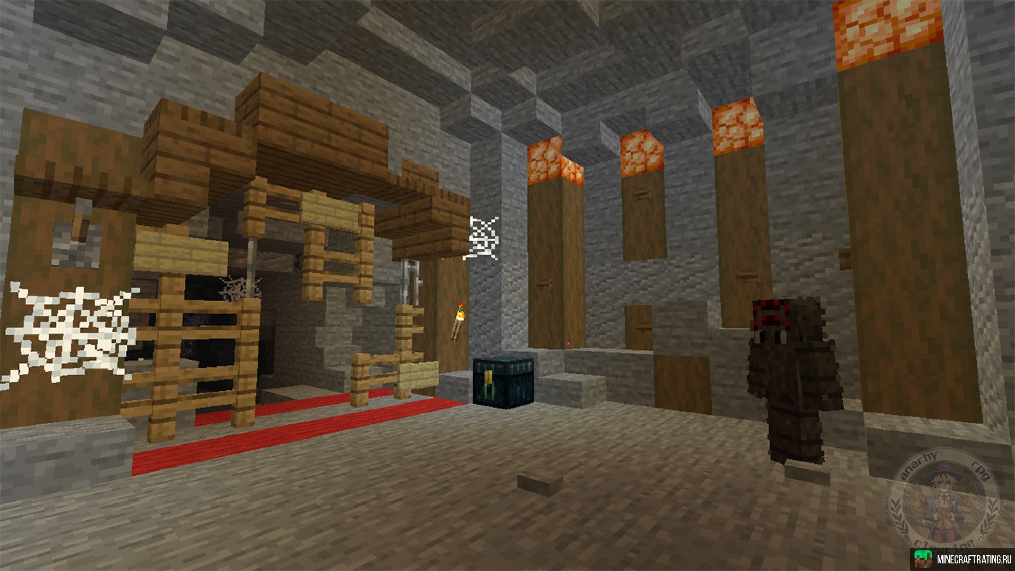 Скриншот ClewRine сервер Майнкрафт