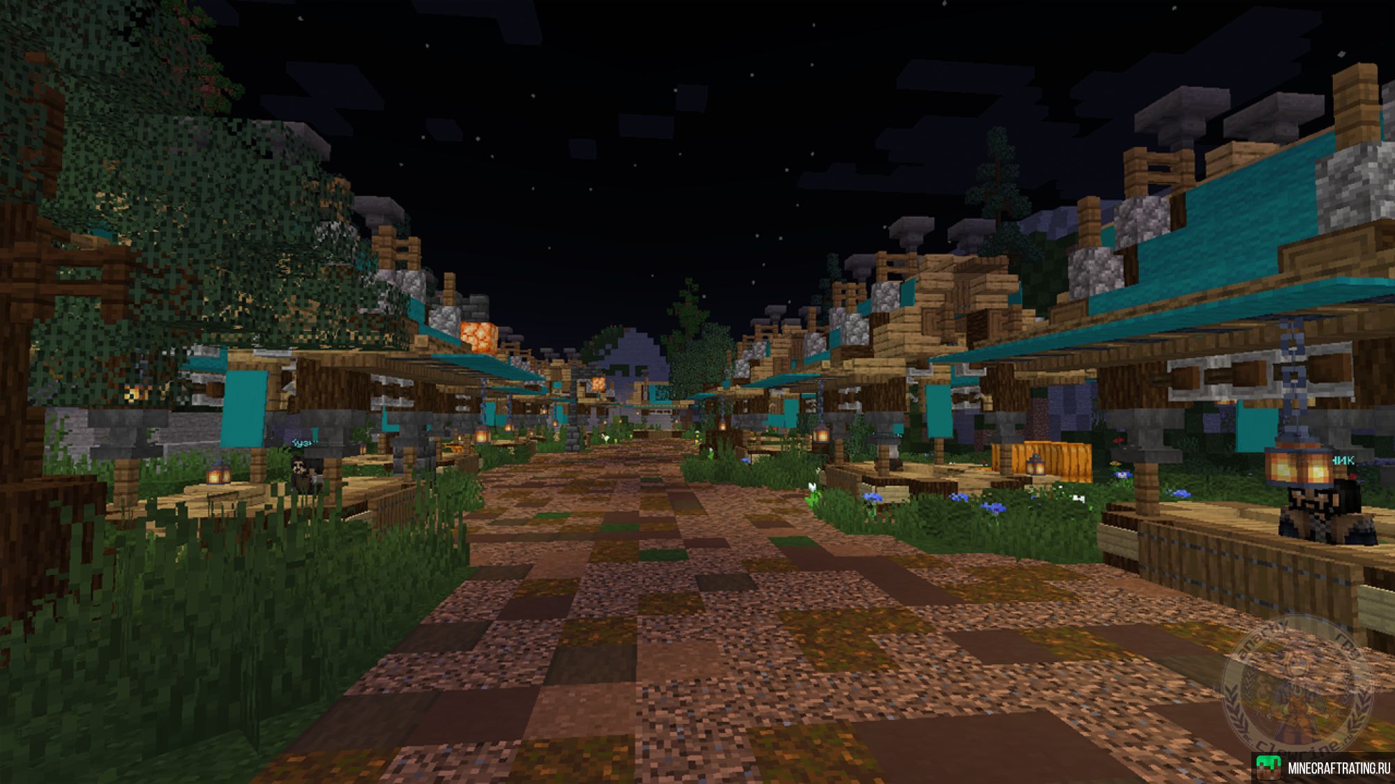 Скриншот ClewRine сервер Майнкрафт