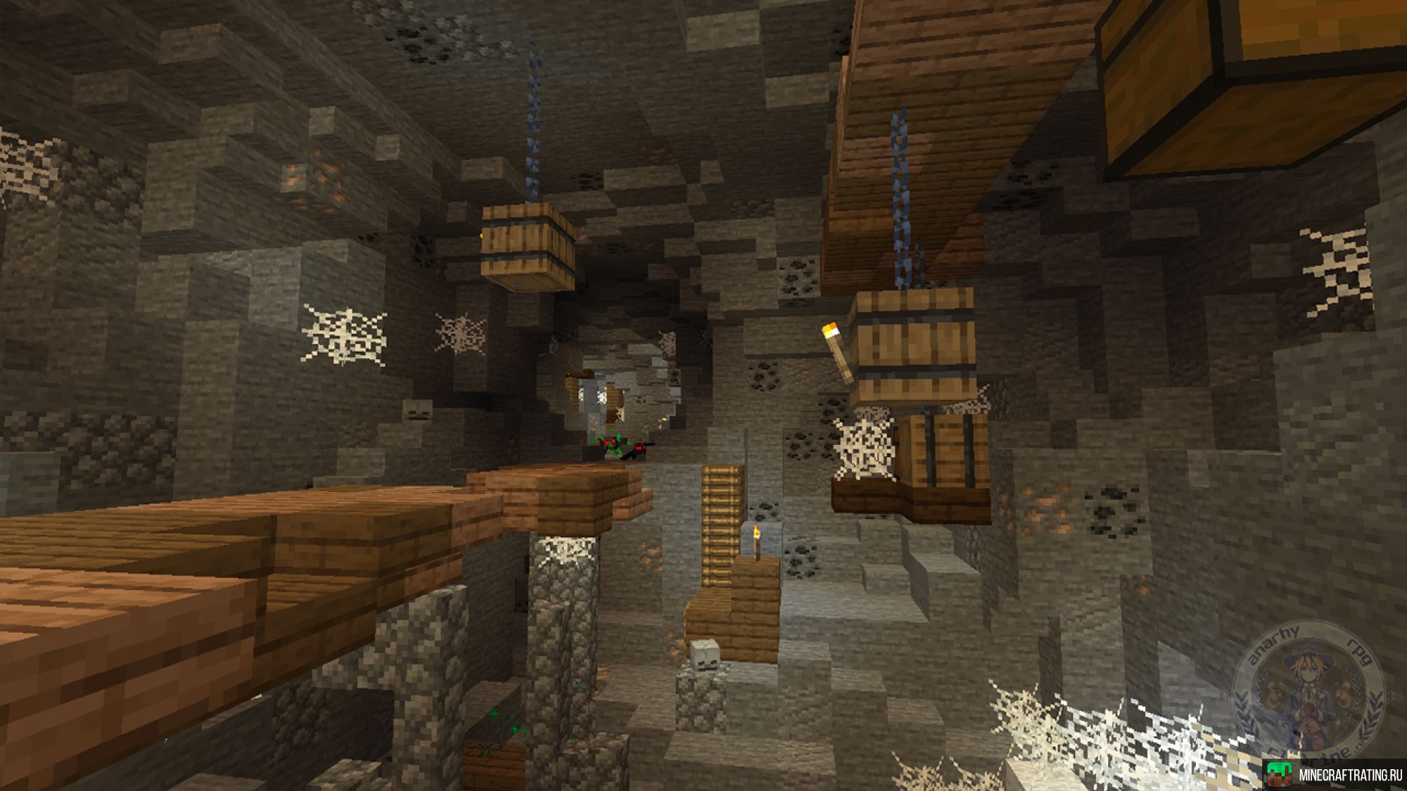 Скриншот ClewRine сервер Майнкрафт