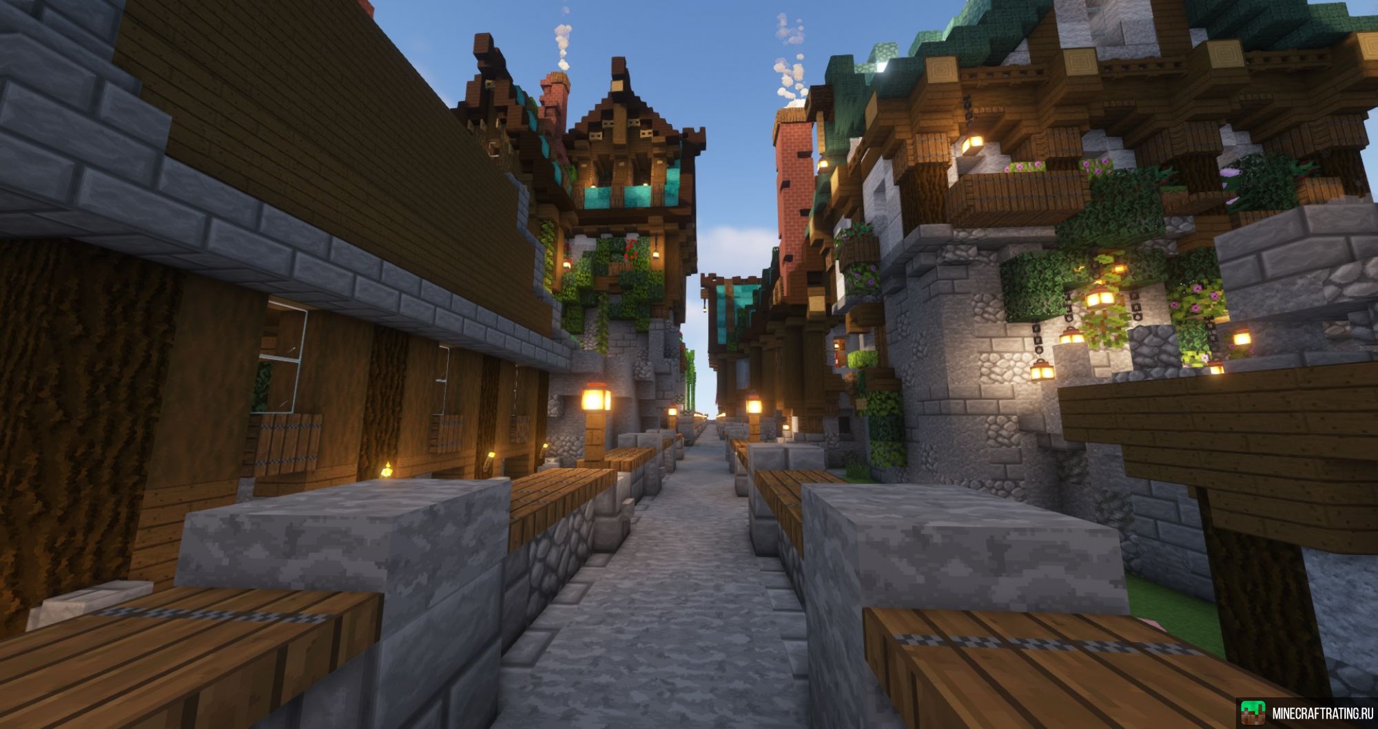 Скриншот Edenor - Приватный сервер сервер Майнкрафт