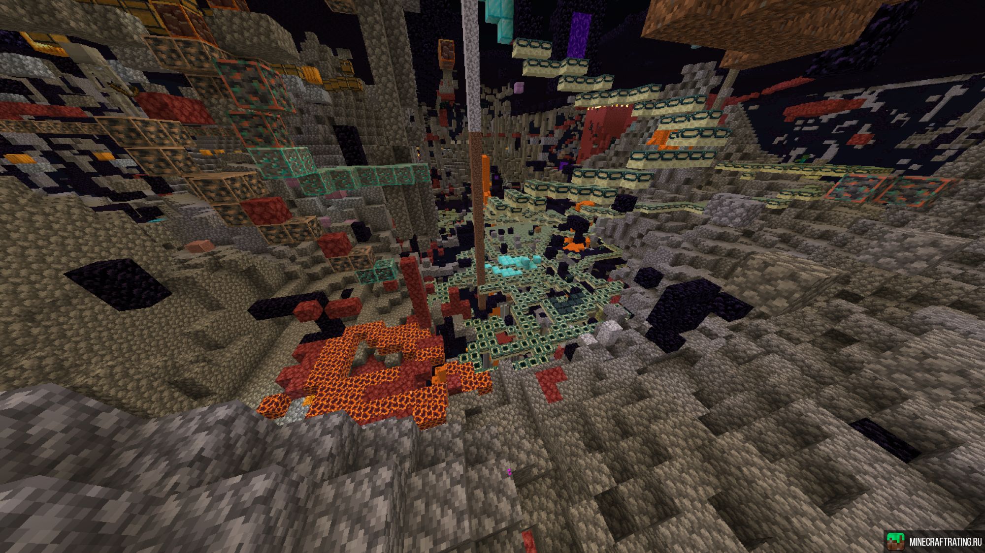 Скриншот 𝘼𝙣𝙖𝙧𝙘𝙝𝙮 𝙨𝙚𝙧𝙫𝙚𝙧 10𝘽2𝙏 сервер Майнкрафт