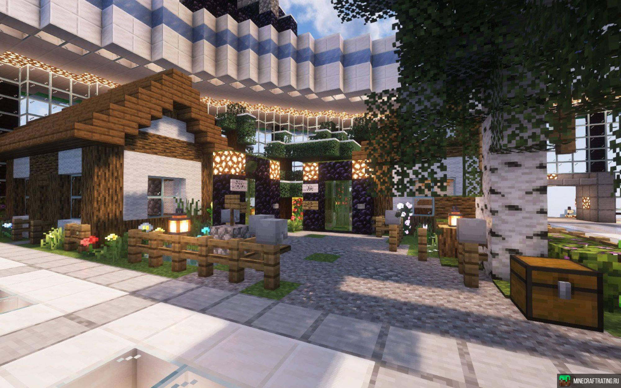 Скриншот MinecraftZone сервер Майнкрафт