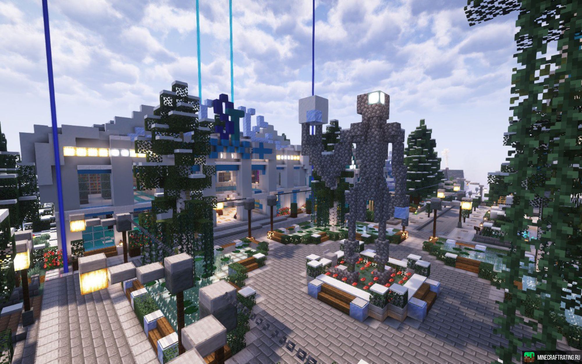 Скриншот MinecraftZone сервер Майнкрафт