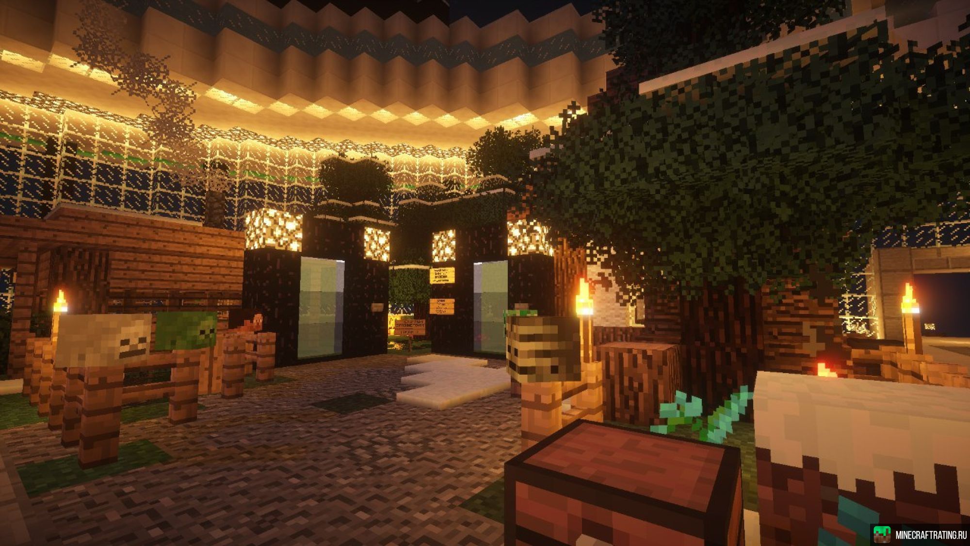 Скриншот MinecraftZone сервер Майнкрафт