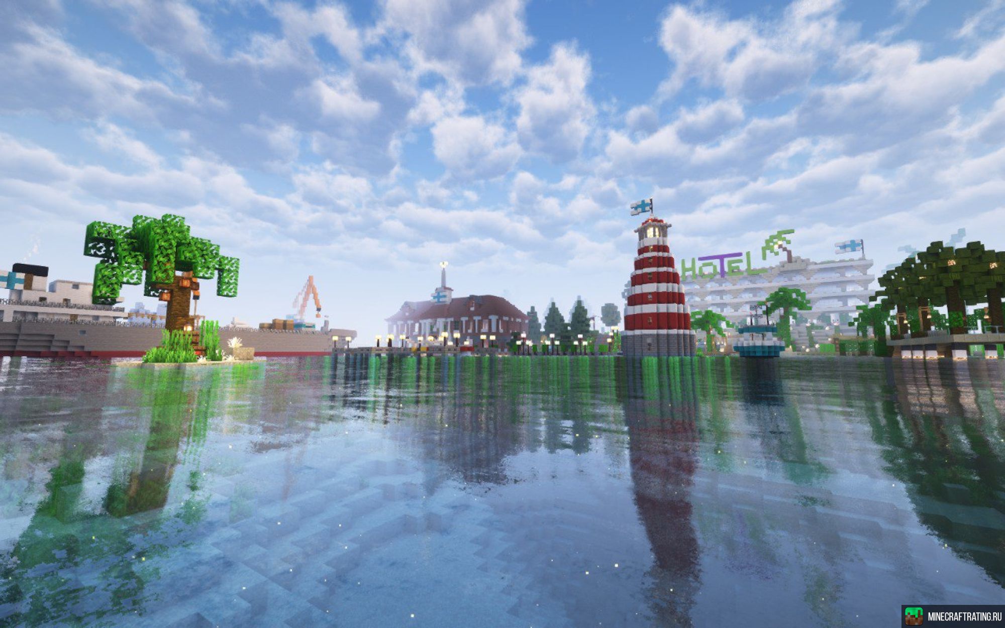 Скриншот MinecraftZone сервер Майнкрафт