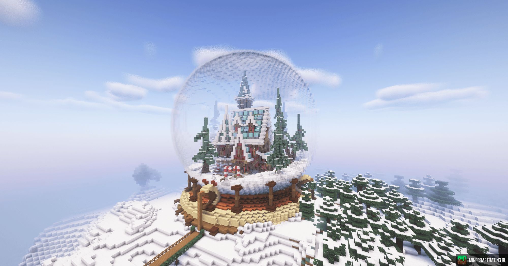 Скриншот ☁️ Классическое выживание БЕЗ ВАЙПОВ на 1.21.10 ☁️ сервер Майнкрафт