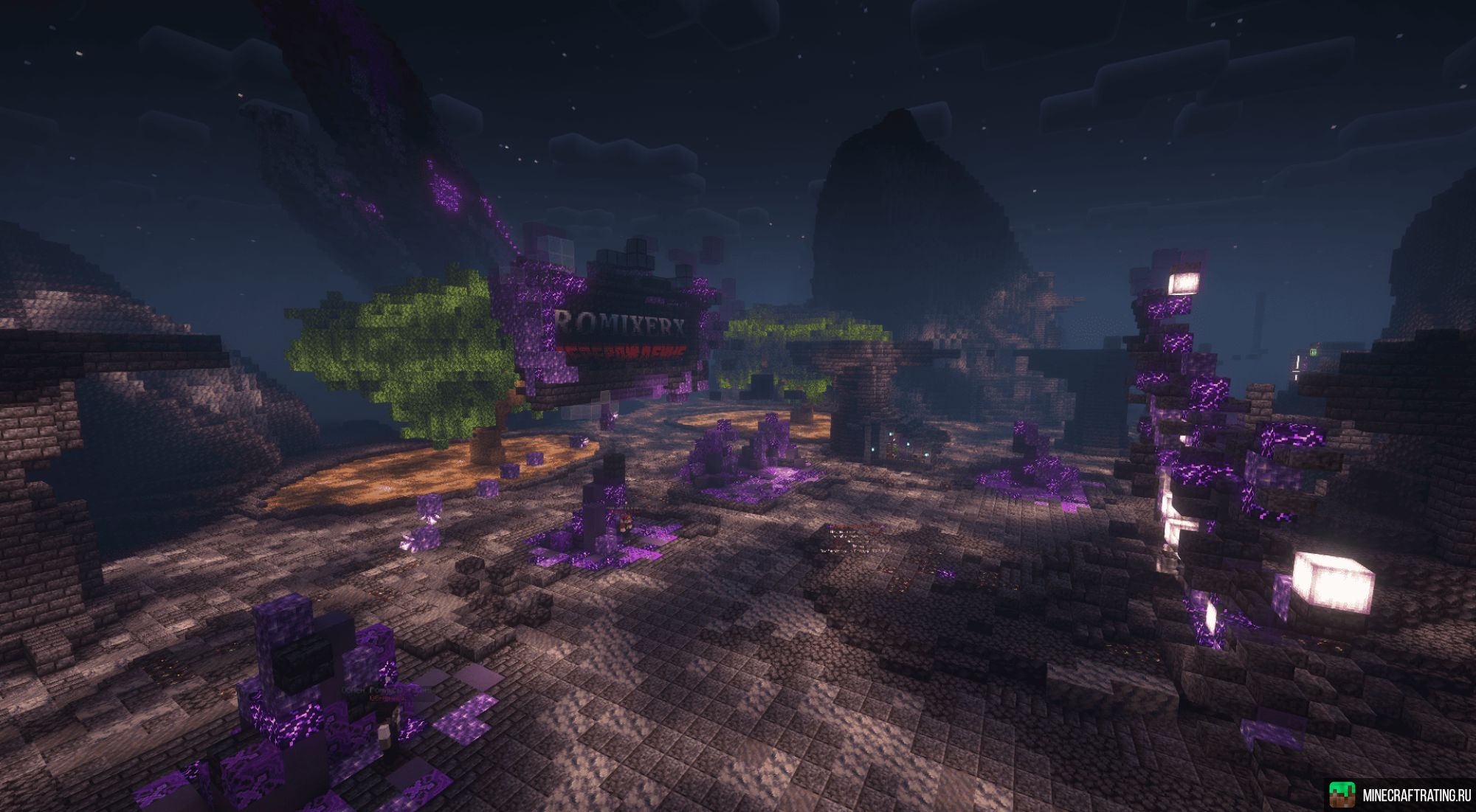 Скриншот RomixerX - Мистика | Сюжет 1.21.3 - 1.22.x сервер Майнкрафт
