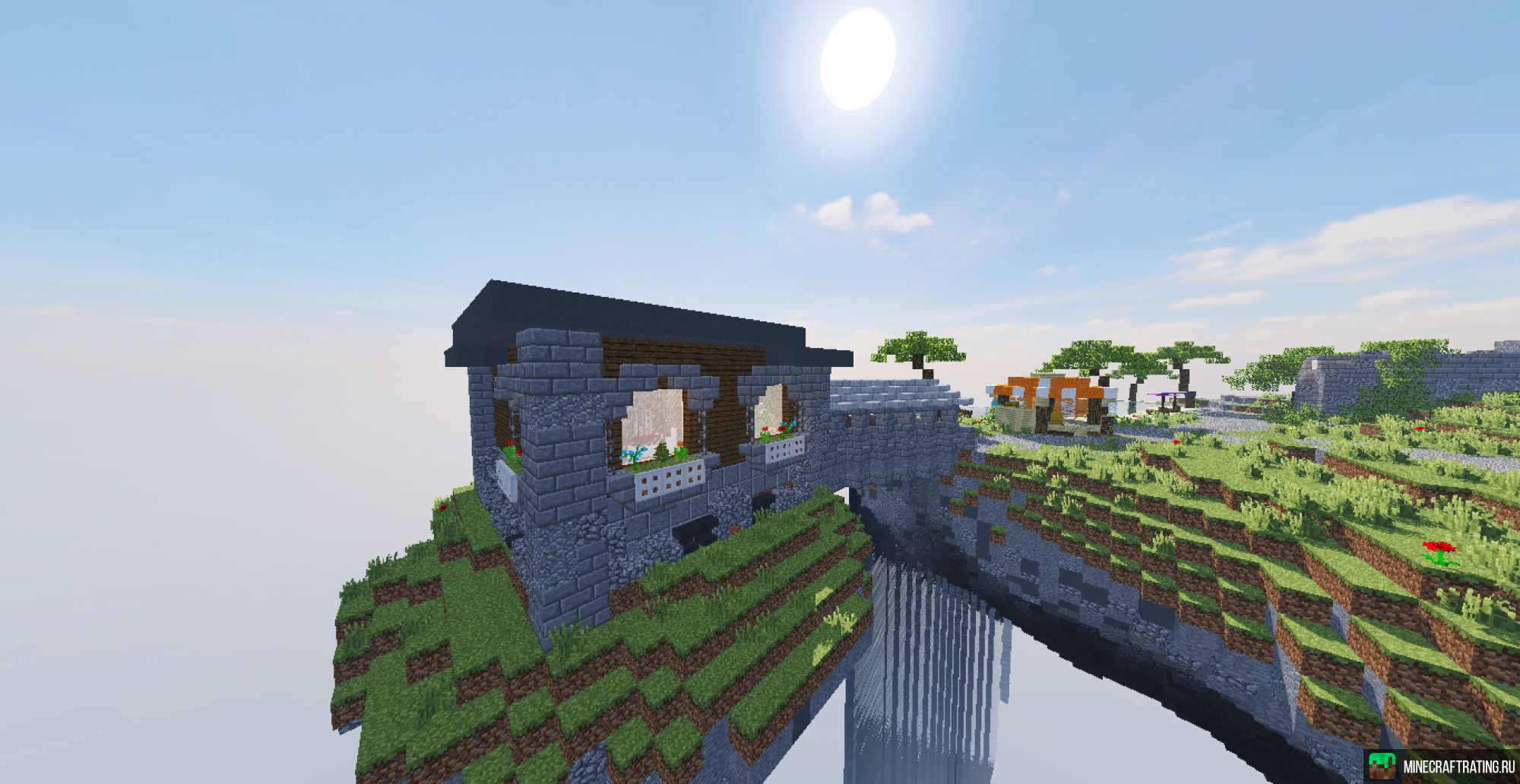 Скриншот RybahaMine - майнкрафт выживание 1.12.2 - 1.16.5 сервер Майнкрафт