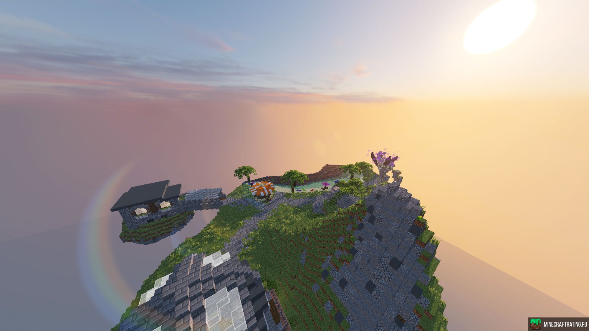 Скриншот RybahaMine - майнкрафт выживание 1.12.2 - 1.16.5 сервер Майнкрафт