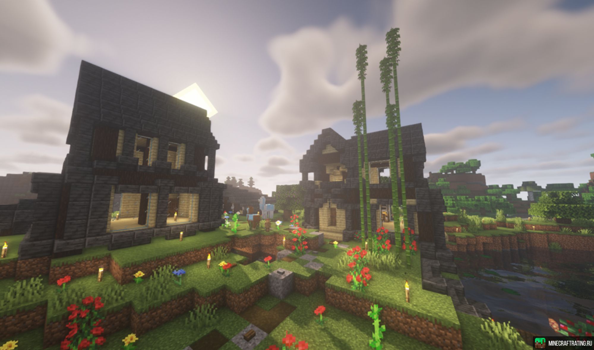 Скриншот Stonelight сервер Майнкрафт