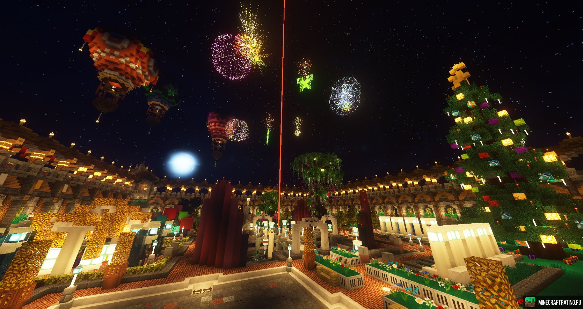 Скриншот ✦ ＡＶＡＬＯＮ ✦ кастомные мобы, чары, мир, квесты сервер Майнкрафт