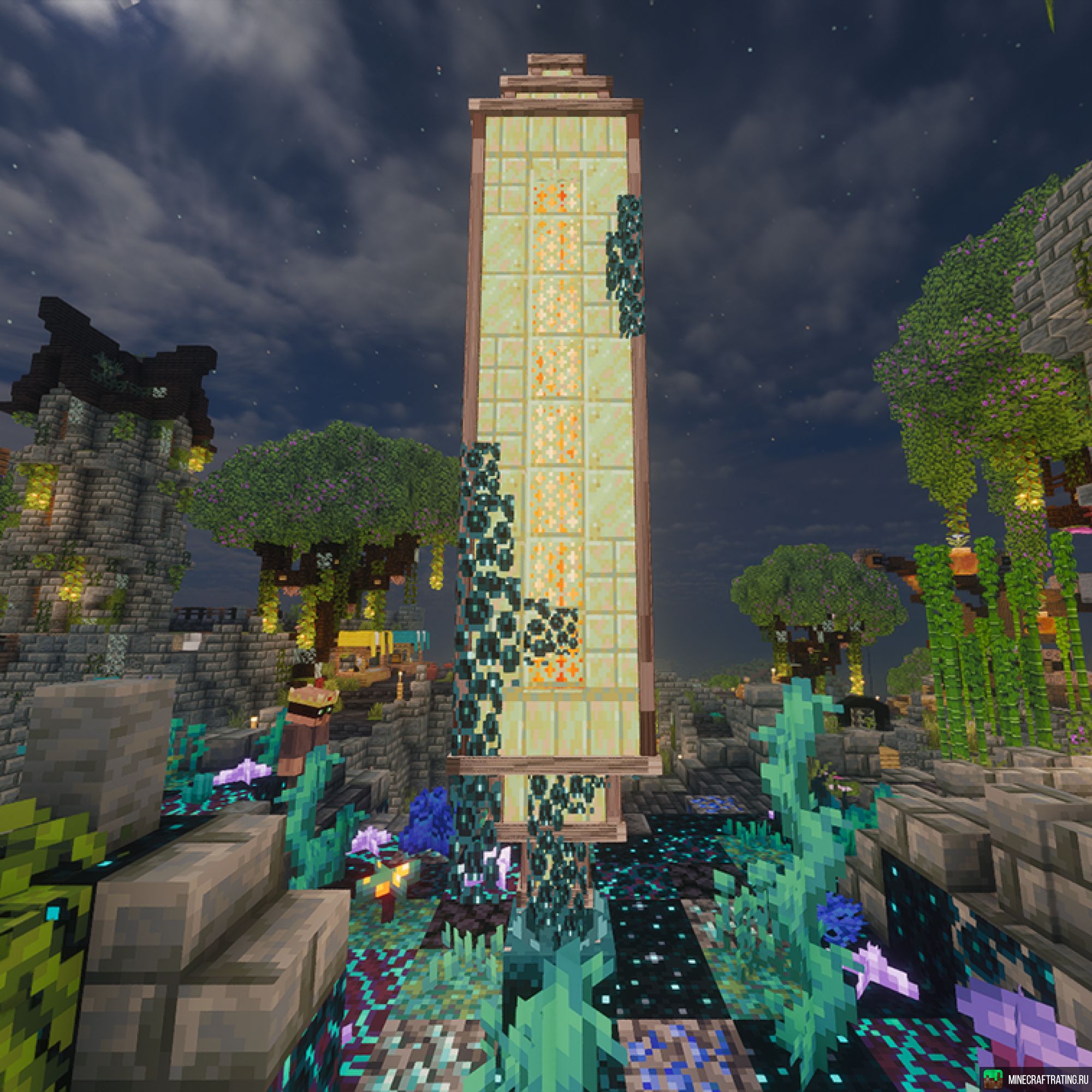 Скриншот ✦ ＡＶＡＬＯＮ ✦ кастомные мобы, чары, мир, квесты сервер Майнкрафт