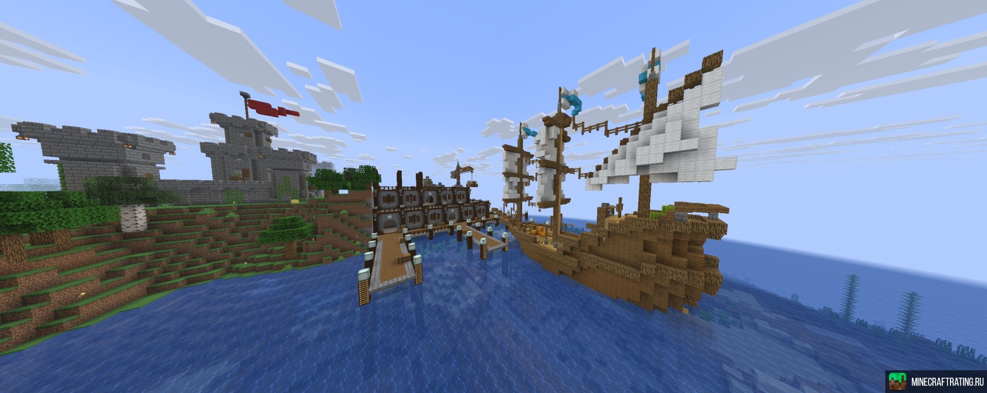 Скриншот AlexWorld сервер Майнкрафт