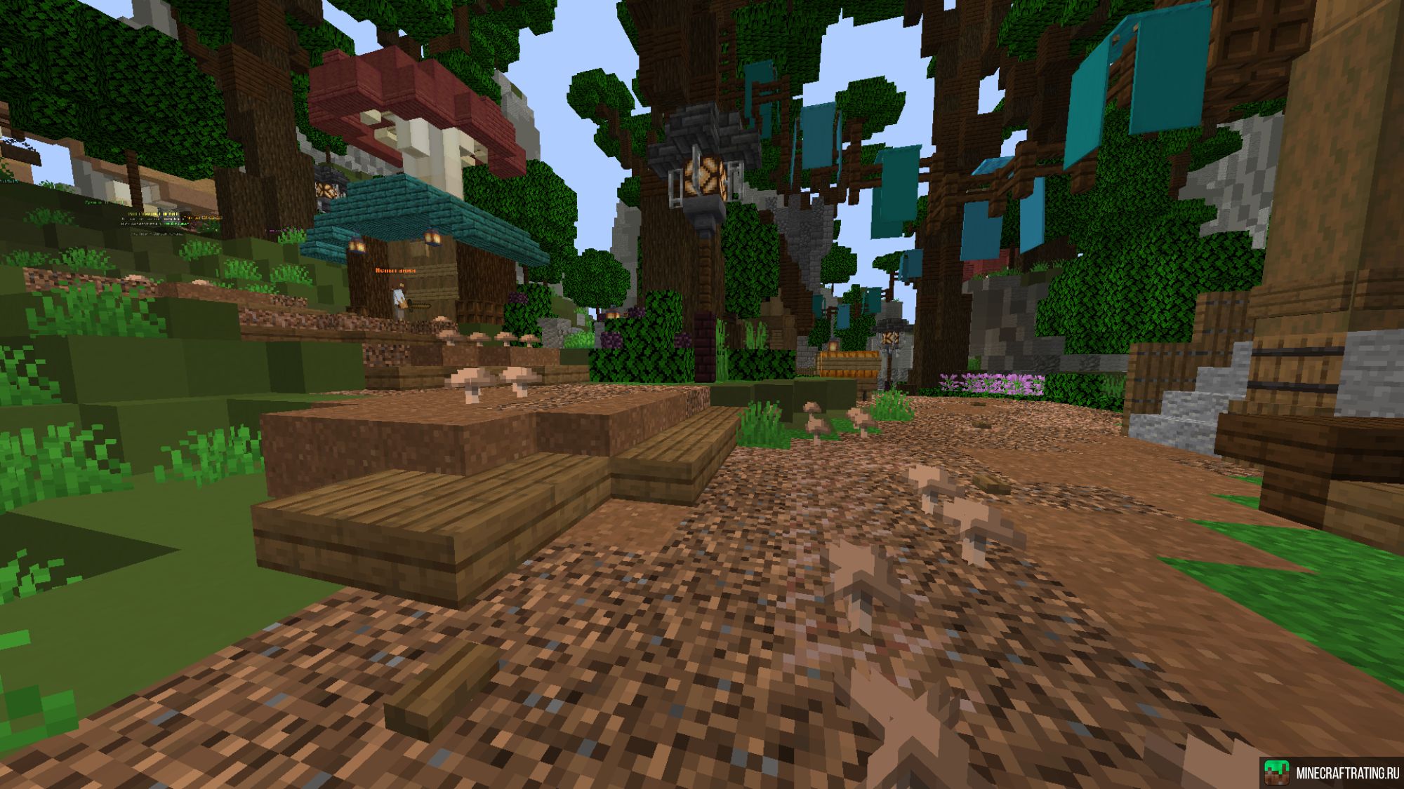 Скриншот 🍬Conquest Club🍬 🐷Выживание, 🌳СкайБлок сервер Майнкрафт