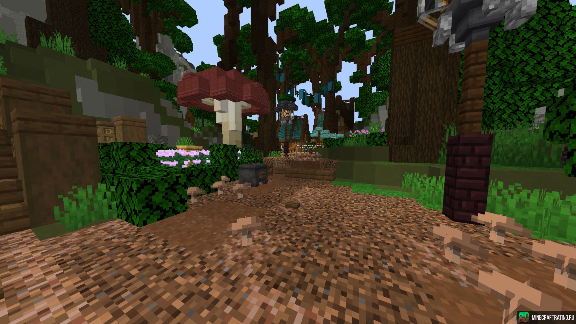 Скриншот 🍬Conquest Club🍬 🐷Выживание, 🌳СкайБлок сервер Майнкрафт