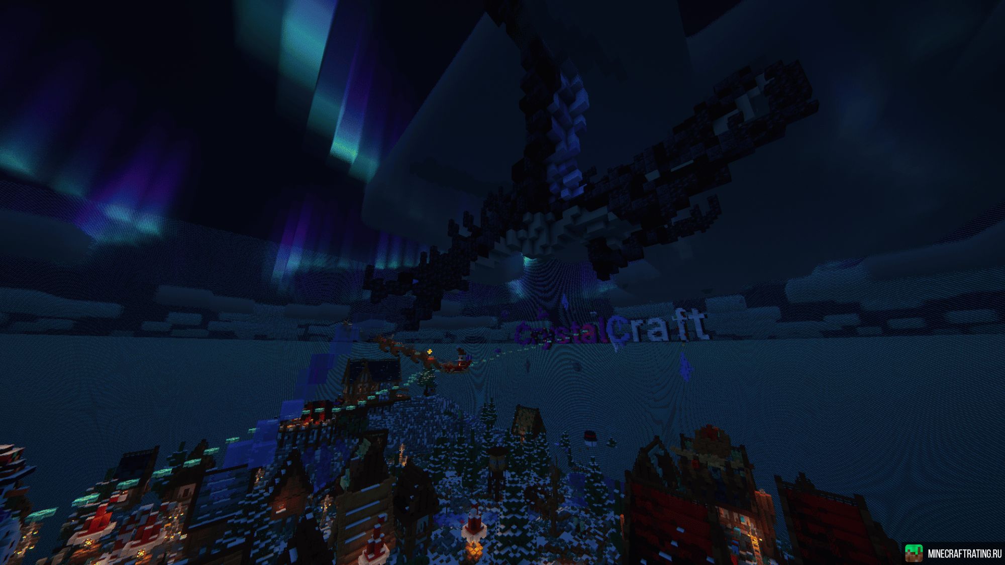 Скриншот CrystalCraft сервер Майнкрафт