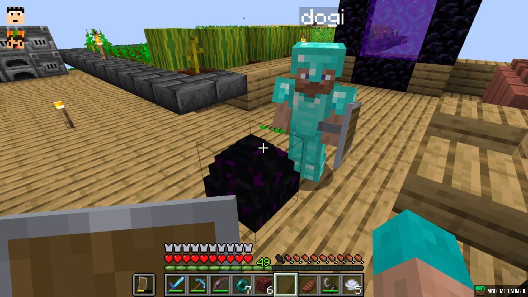 Скриншот 🌌LAME WORLD Ванильный сервер(Описание) сервер Майнкрафт