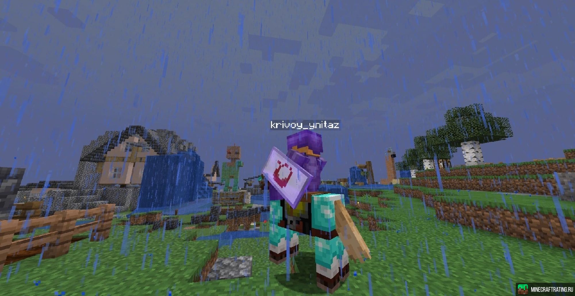 Скриншот BirchCraft vanilla сервер Майнкрафт