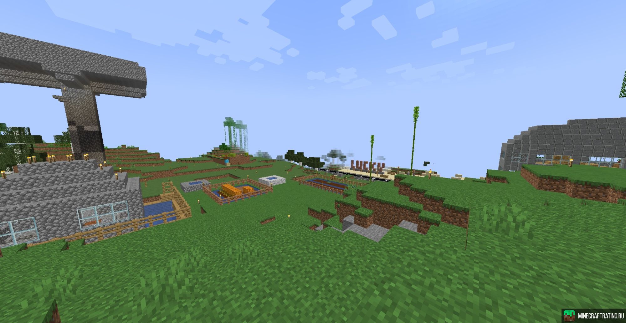 Скриншот BirchCraft vanilla сервер Майнкрафт