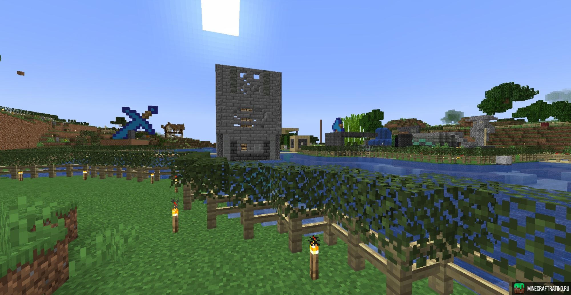 Скриншот BirchCraft vanilla сервер Майнкрафт