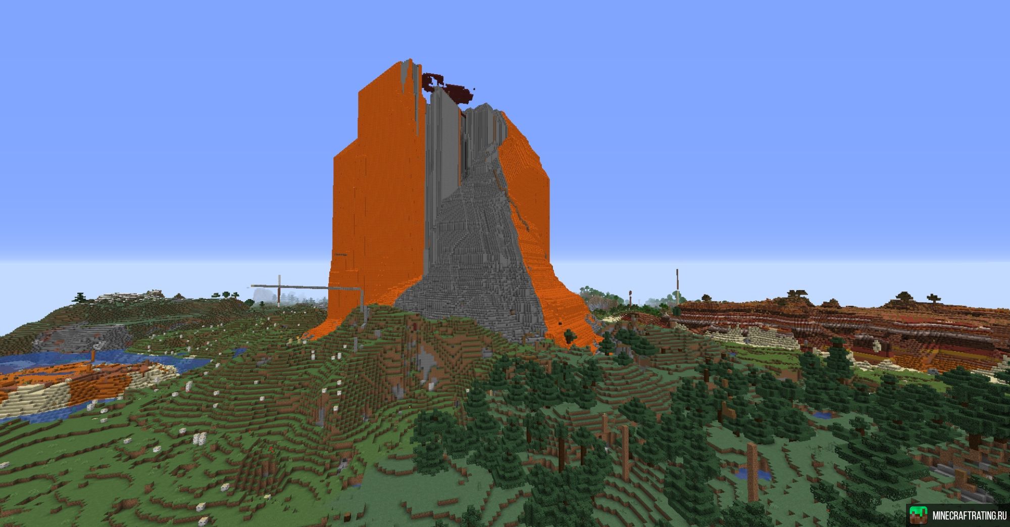 Скриншот BirchCraft vanilla сервер Майнкрафт