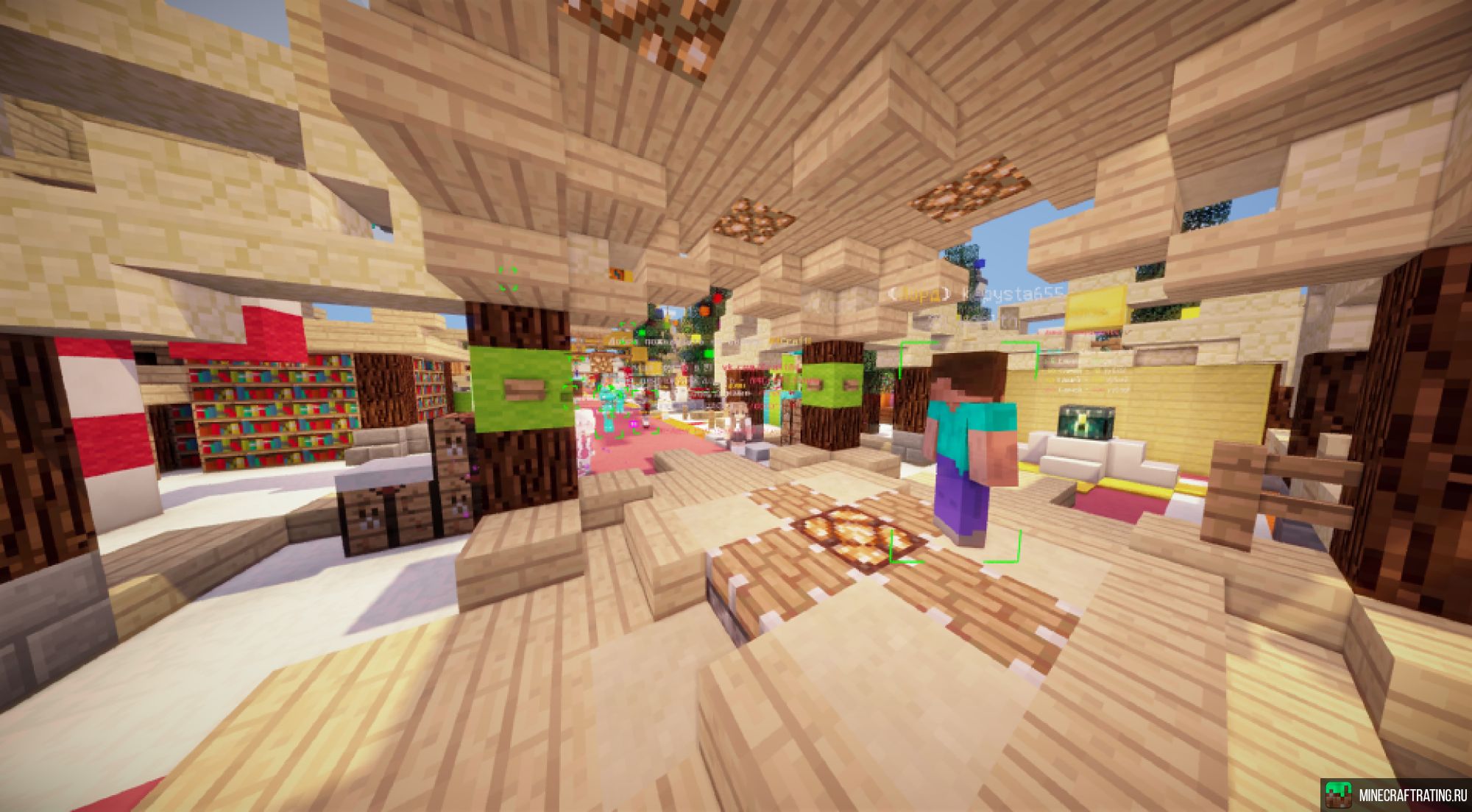 Скриншот A4CRAFT ВСЕМ /GM 1 БЕСПЛАТНЫЙ ДОНАТ /FREE сервер Майнкрафт