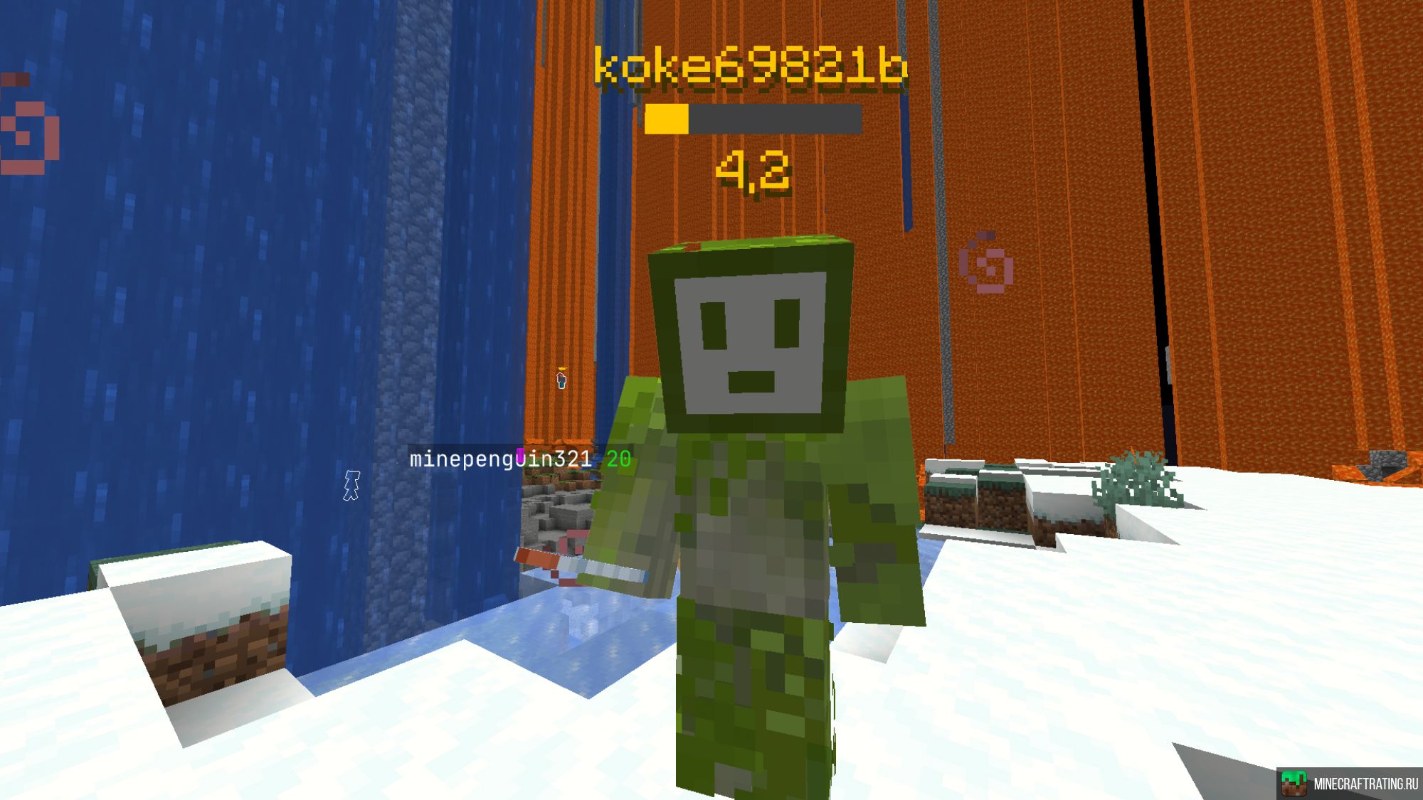 Скриншот Absolute Vanilla Anarchy Survival сервер Майнкрафт