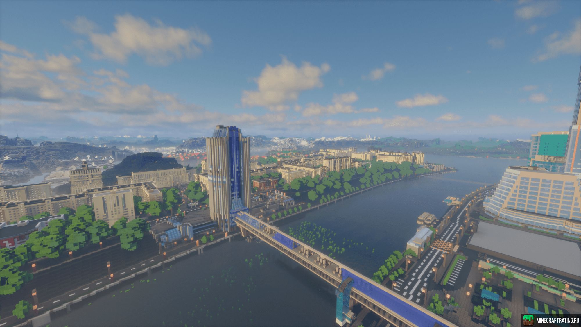 Скриншот TwichTown сервер Майнкрафт