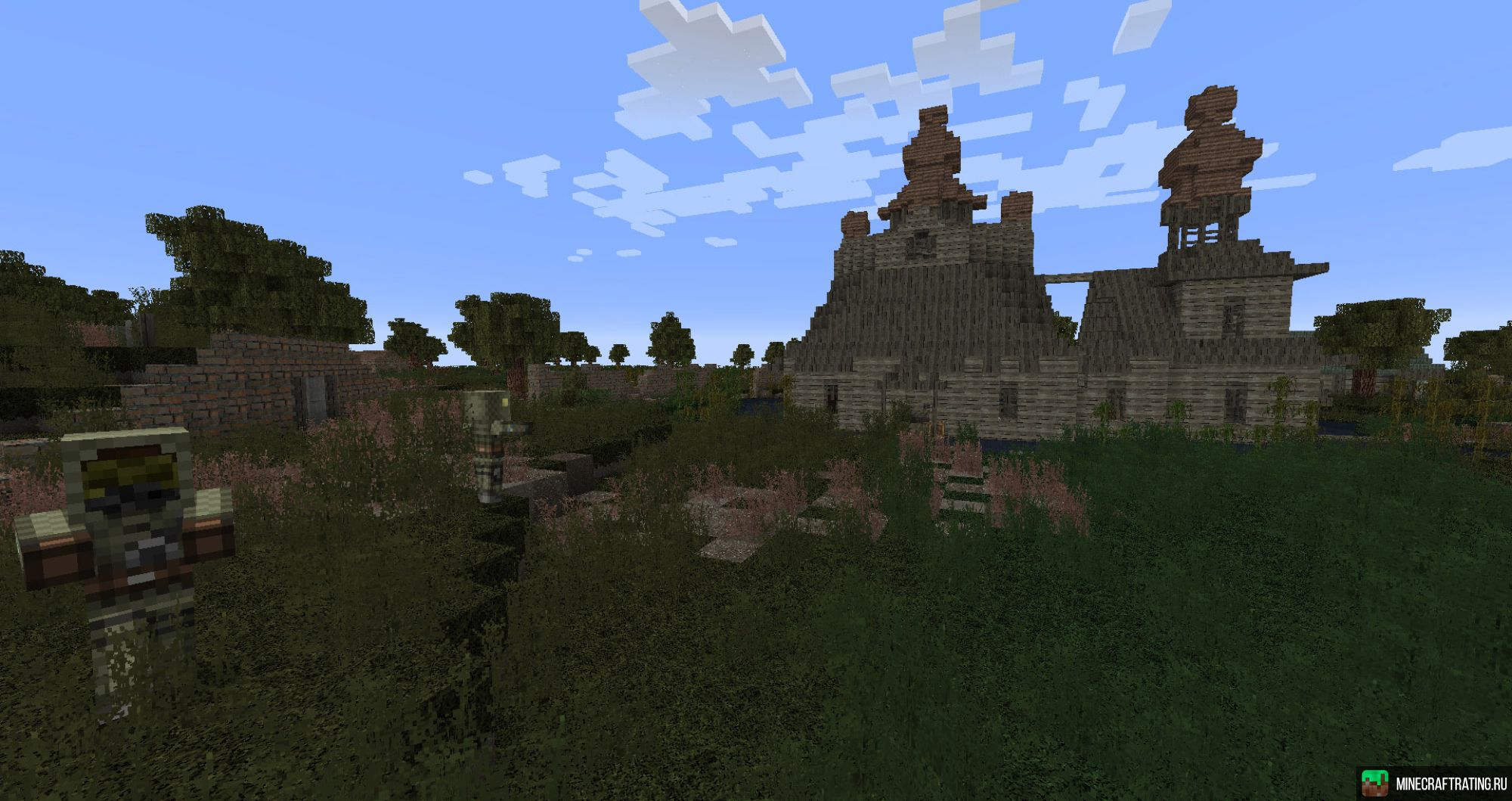 Скриншот DayZCraft - зомби-апокалипсис настал! сервер Майнкрафт